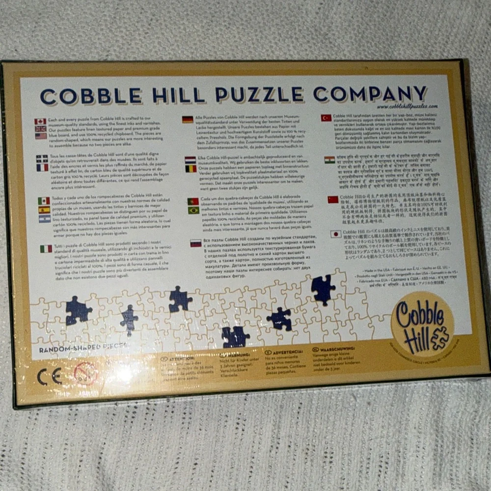 Cobb Hill by New Balance Dog Breeds Puzzle - Multicolor NEW Sealed
